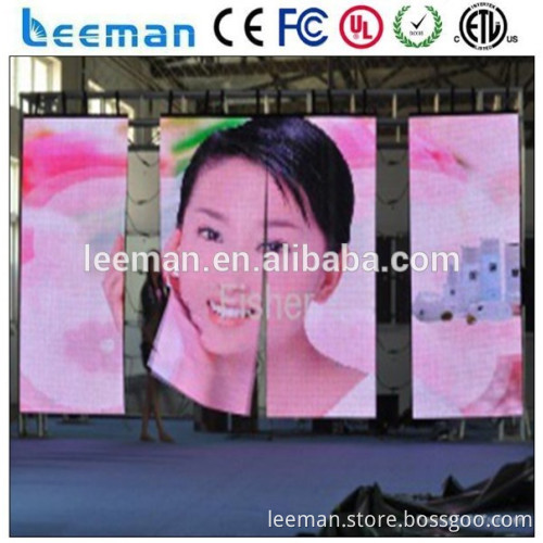 Leeman p160 big pitch soft flexible led panel/ xxx video Soft Flexible Oled Curtain Display Screen/Colorful Oled Mesh Screen for